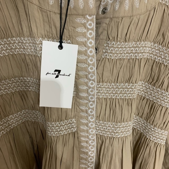 seven for all mankind jacket/blouse - Picture 3 of 5